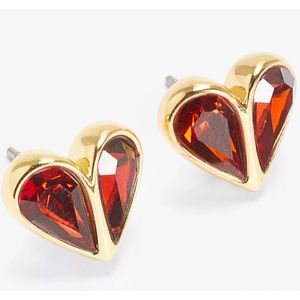 Kate Spade Red Heart Stud Earrings